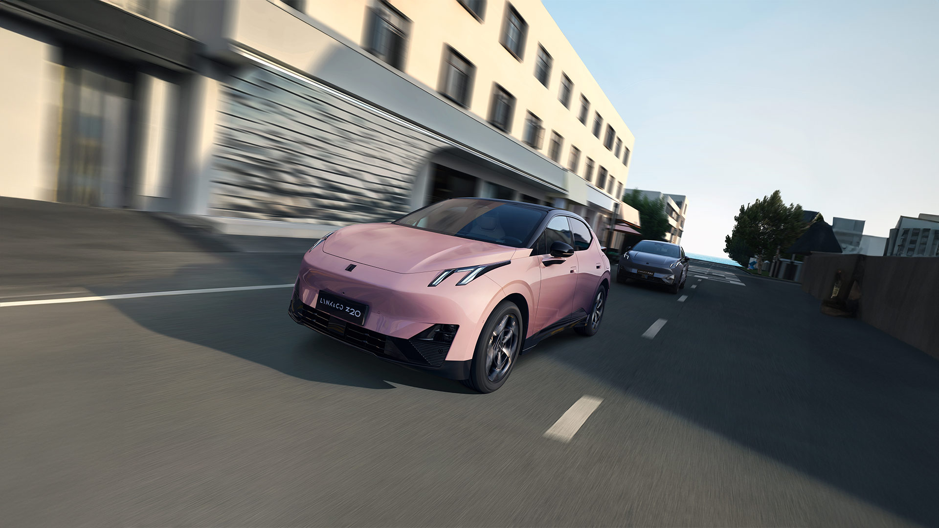 Электромобили Lynk&Co Z20 из Китая